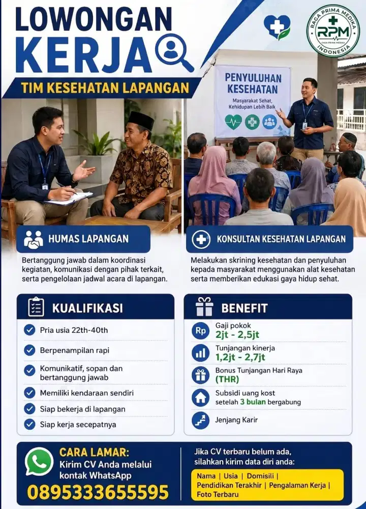Butuh Cepat Tim Lapangan