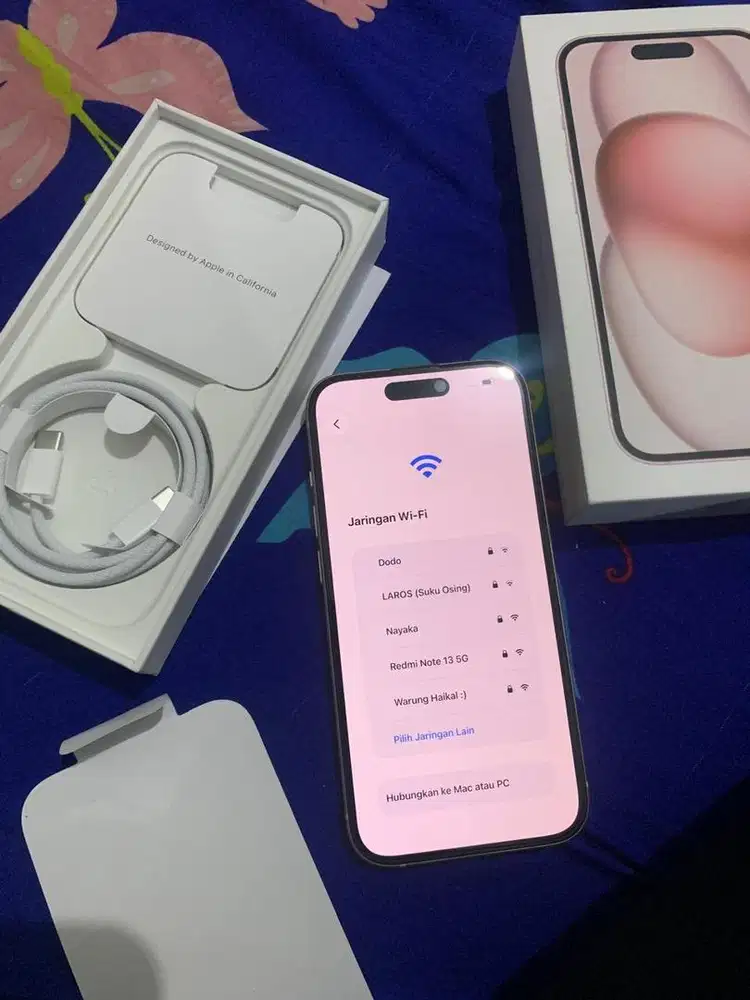 Iphone 15 pink 128