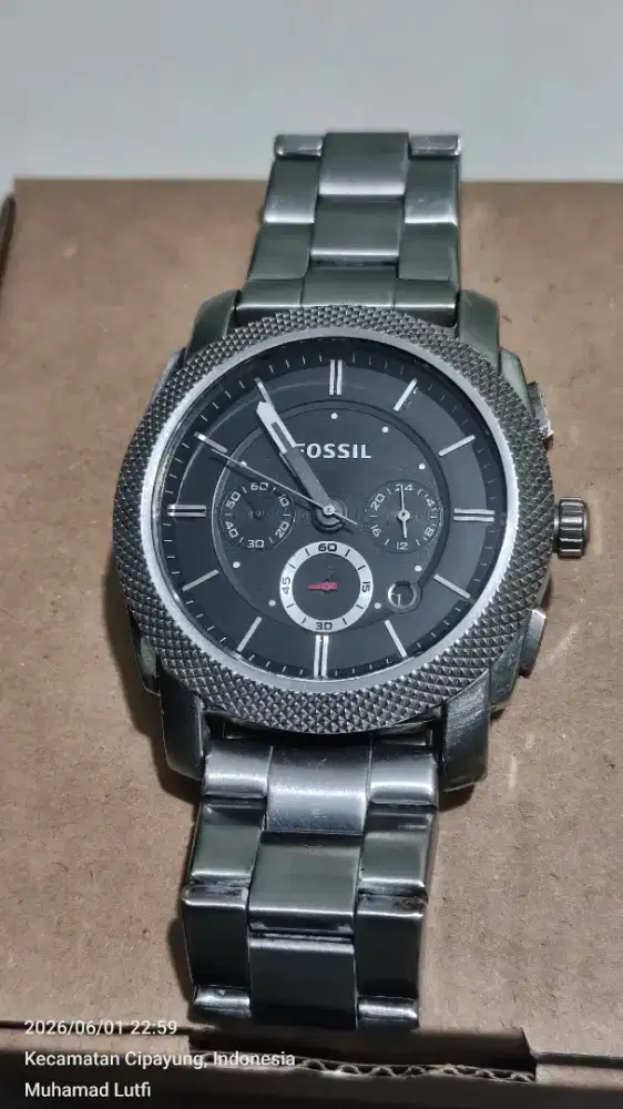 Fossil mesin original jepang kondisi 85%