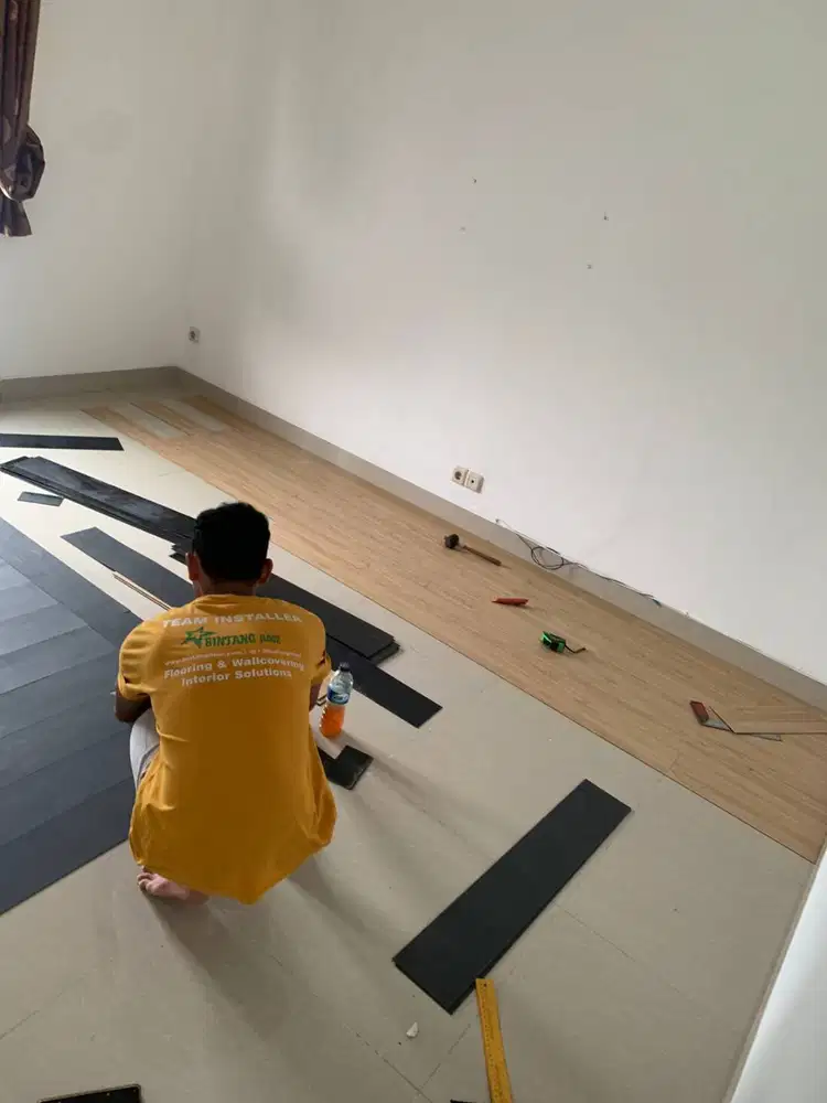 Jasa Pasang Vinyl dan SPC Jabodetabek