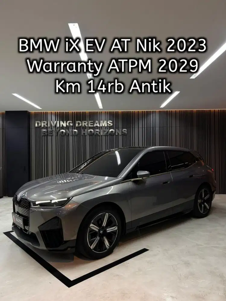 BMW iX EV xDrive40 2024 Abu2 Metalik Km14rb B1824NDS Nik 2023