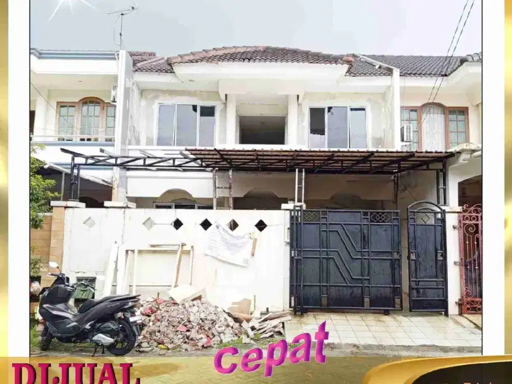 DIJUAL MURAH RUMAH 2 LANTAI FULL . PERUMAHAN DAAN MOGOT BARU. JAKARTA BARAT