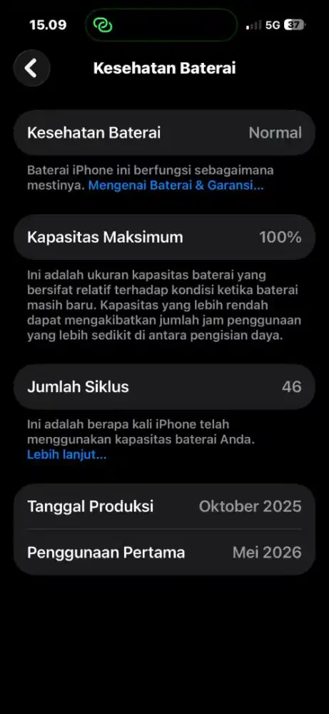 IPHONE 15 128 iBox like new