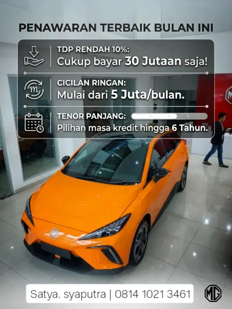 [DP 40 JUTA] PROMO MG 4 EV