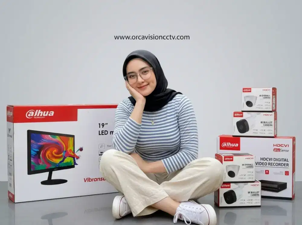 Paket cctv murah dahua full hd jamin jernih berkualitas
