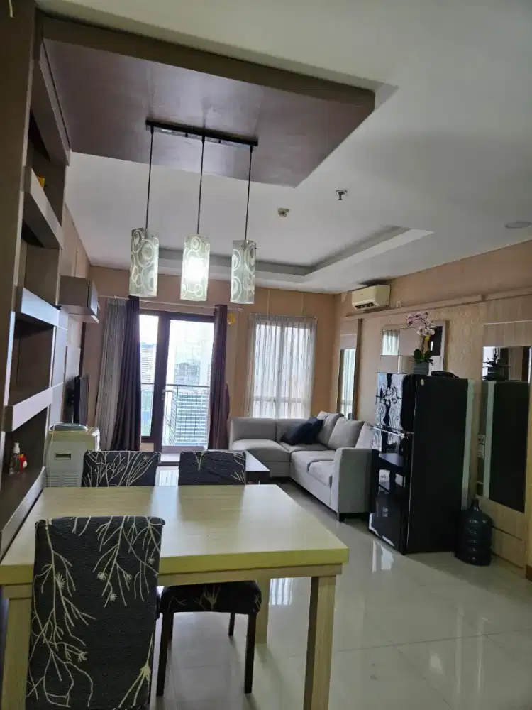 DIJUAL APARTMENT TAMANSARI SEMANGGI 2BR CASH KERAS 1,35M
