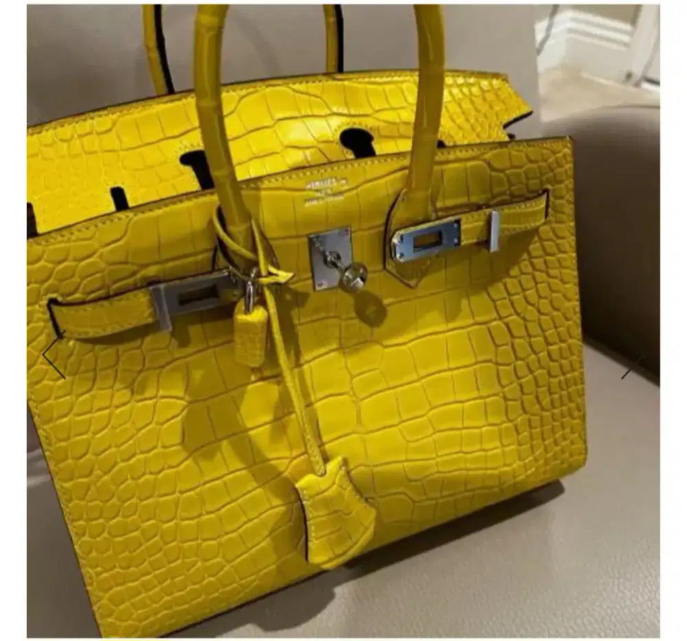 Tas hermes alligator birkin authentic