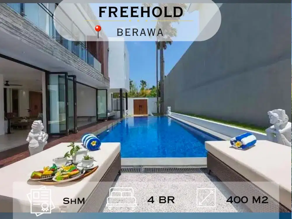 Luxury modern Villa, Hanya 8 Menit dari Finns Beach Club