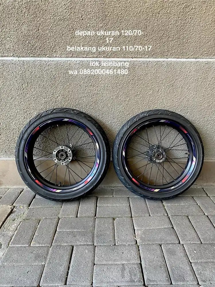 wheelset supermoto klx