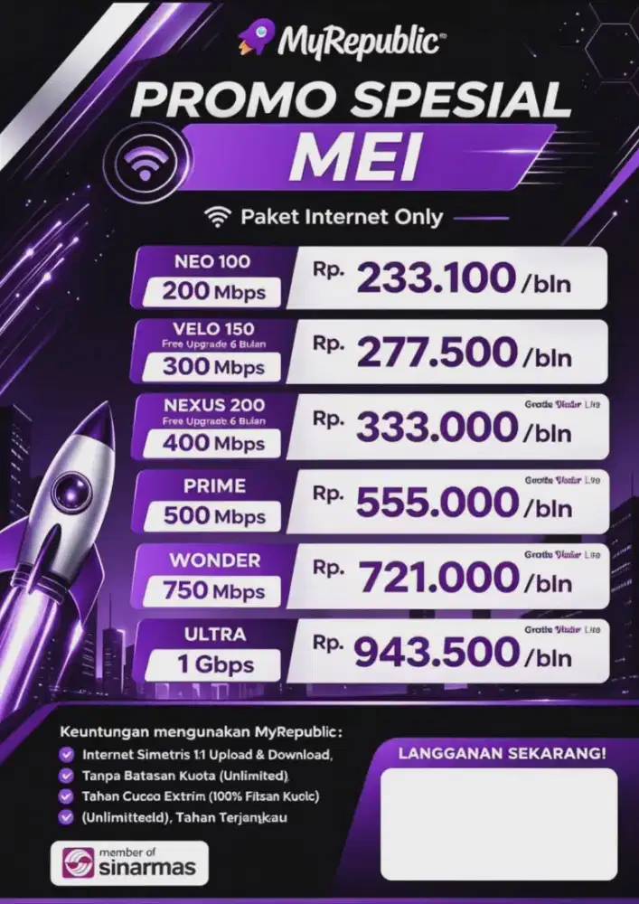 Pemasangan wifi
