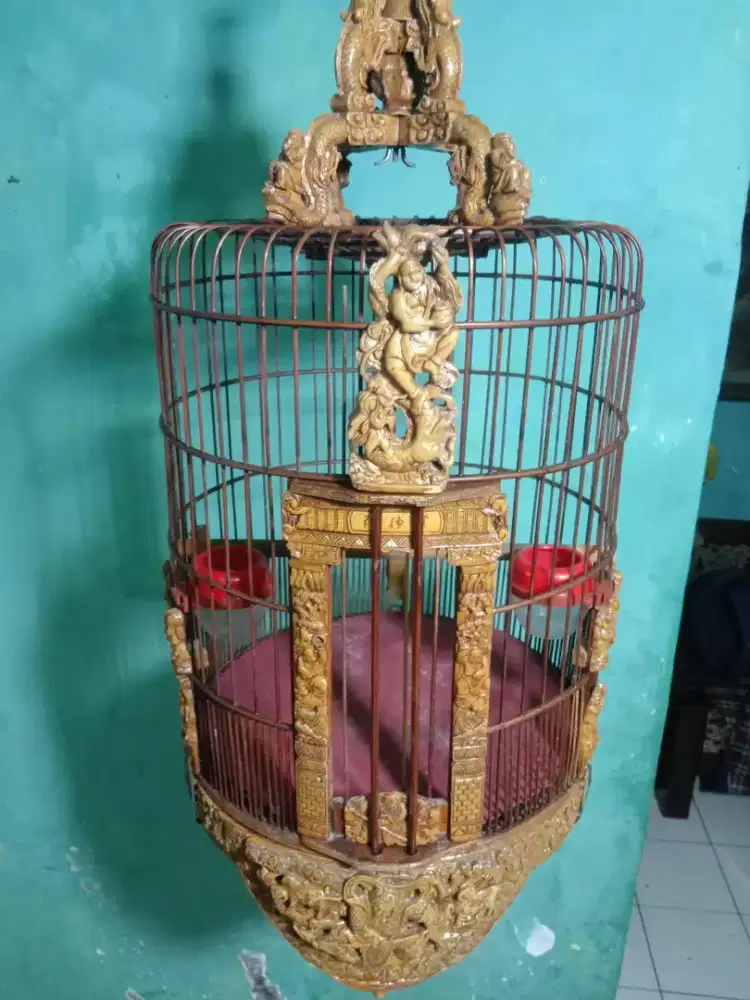 Sangkar kesayangan jual aja, Kandang burung Anis ukiran