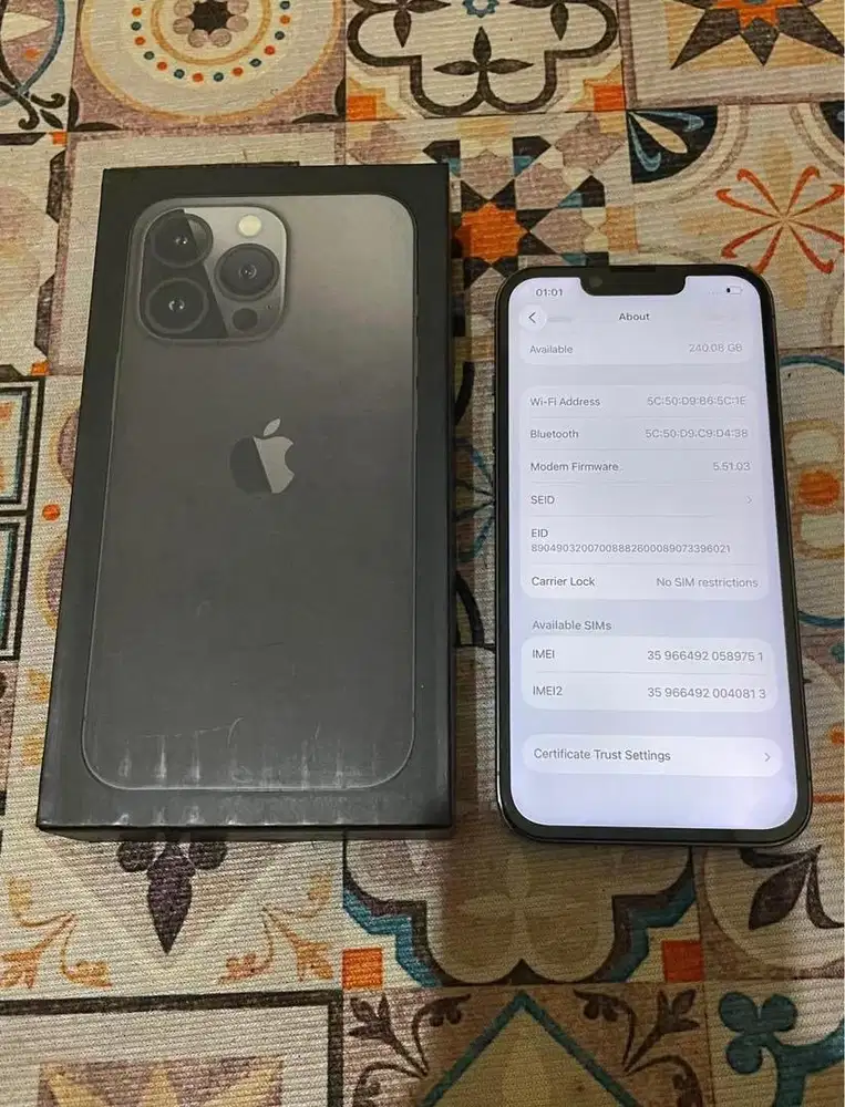 jual ip 13 pro 256