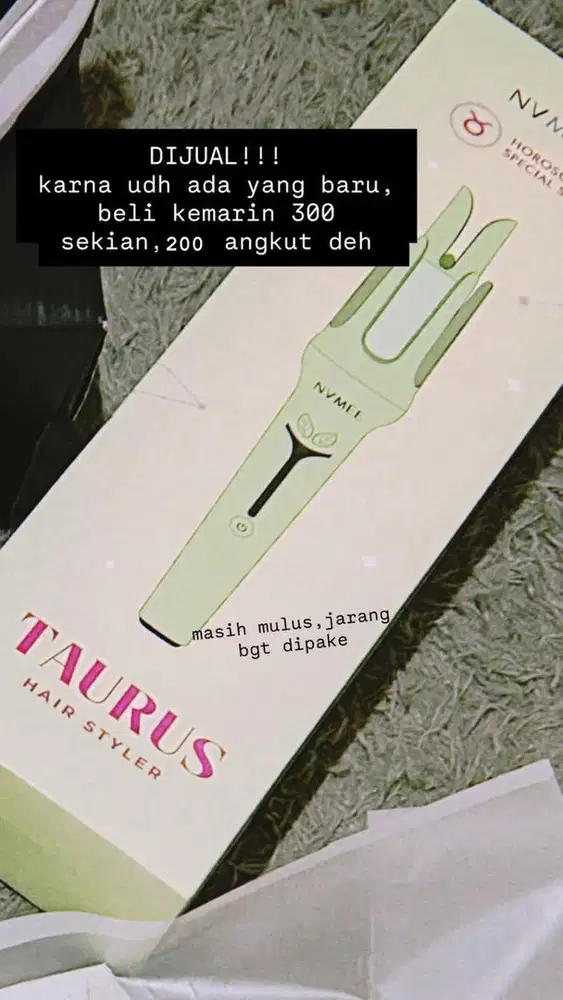 dijual karna udah ada yang baru