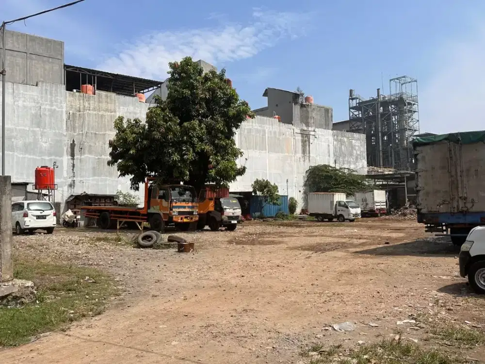 Tanah luas 2840 m2 sudah rata siap pakai di bekasi timur