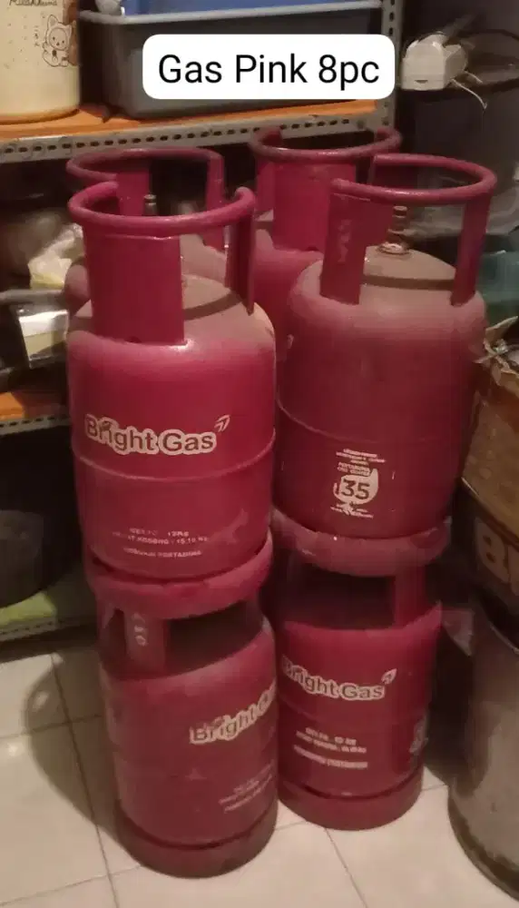 Tabung Gas Pink 8pc