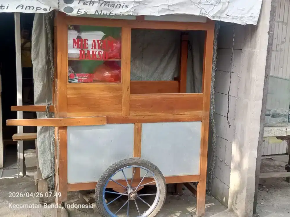 Dijual Gerobak Mie Ayam