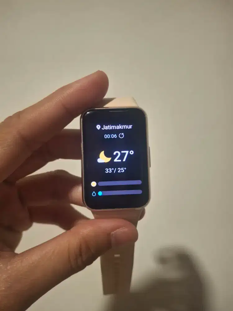 SAMSUNG WATCH FIT3 PINKY