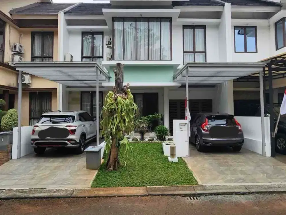Rumah Cantik Discovery Bintaro Jaya Semi Furnished Di Bawah Harga Pasar. SHM Owner Siap Nego Sampai Jadi