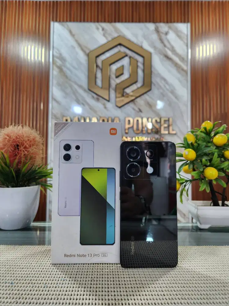 Redmi Note 13 Pro 5G Ram 8+8Gb/256Gb Fullset Mulus Ori 100% Bergaransi