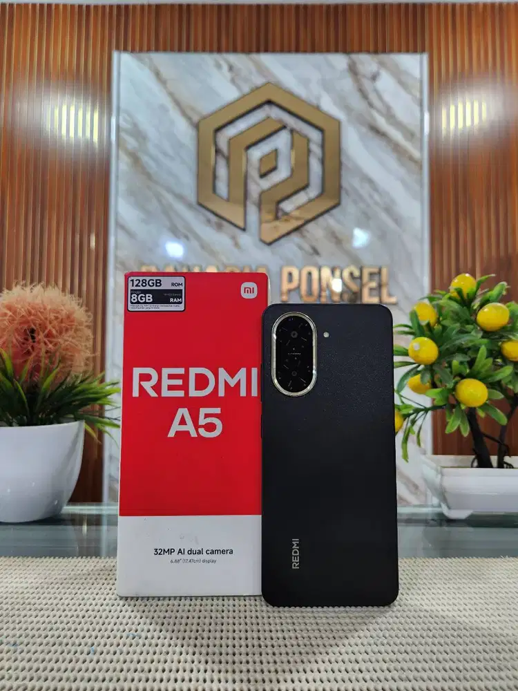 Redmi A5 Ram (4+4) 8Gb/ 128Gb Fullset Mulus Original 100% Bergaransi