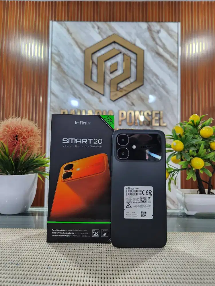 Infinix Smart 20 Ram (4+4) 8Gb/ 128Gb Fullset Mulus Ori 100% Like New