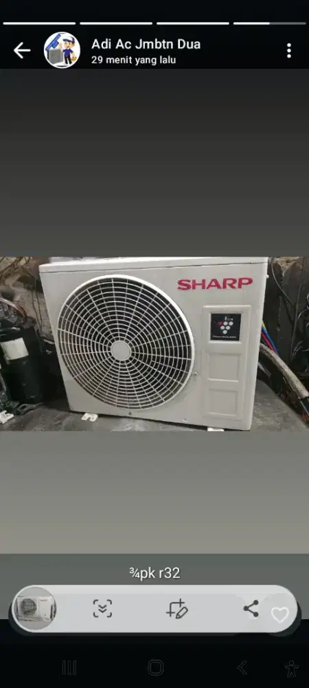 Jual ac seken includ pemasangan