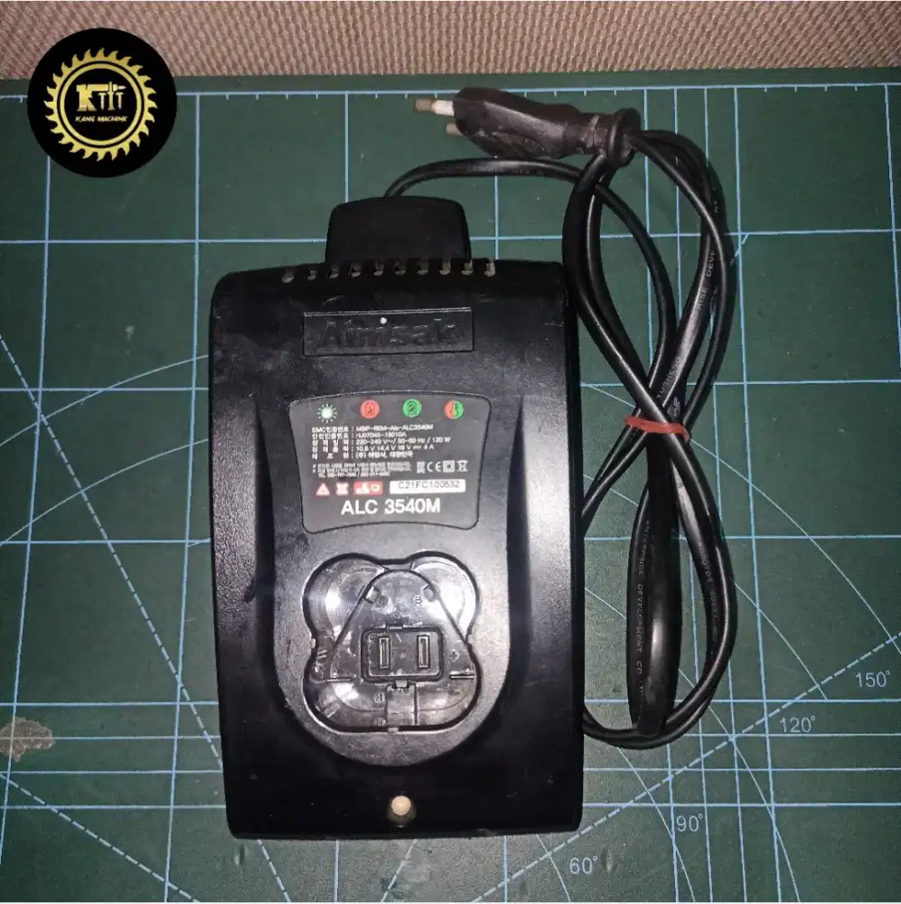 Charger baterai Aimsak 14.4V korea cordless tools battery li-on
