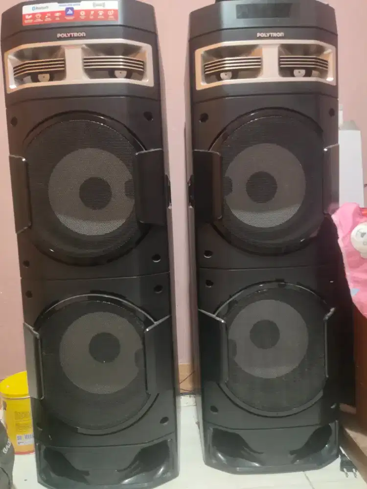 Sepiker blutooth Super Bass Merek Polytron