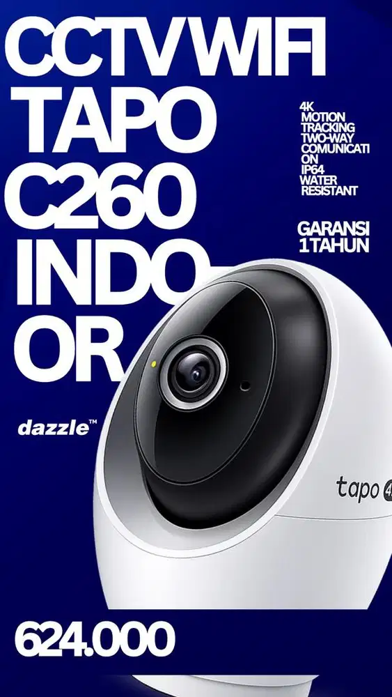 CCTV TAPO C260 INDOOR GARANSI 1 TAHUN