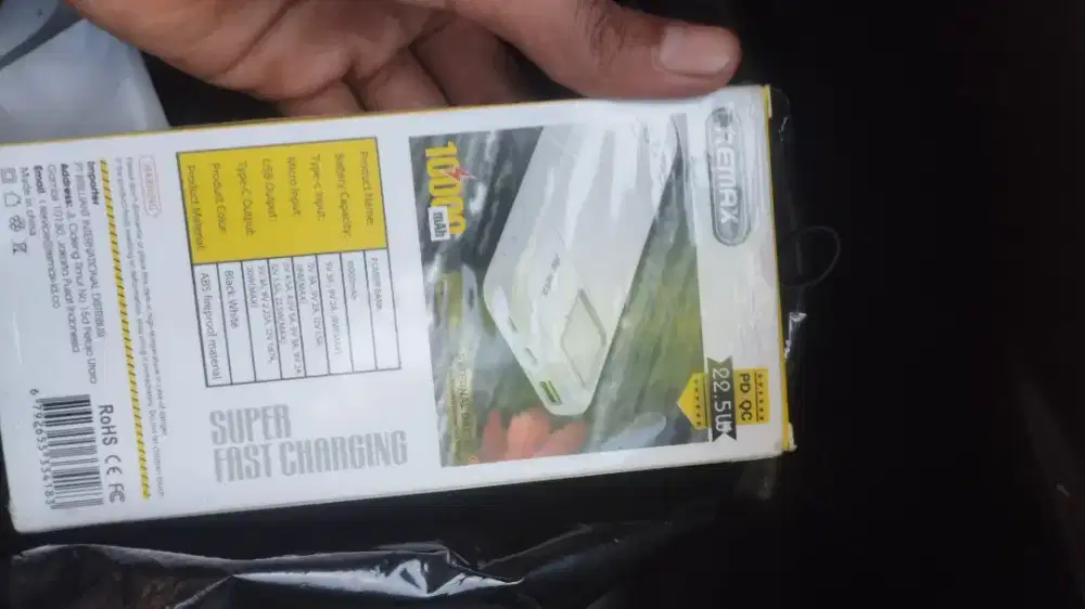 Dijual cepar powerbank 10000mAh,fast charging