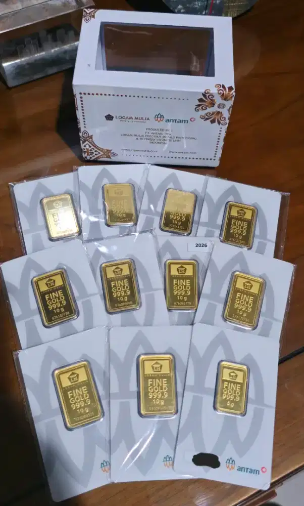 Dijual Emas Antam 5gr Cetakan Tahun 2026