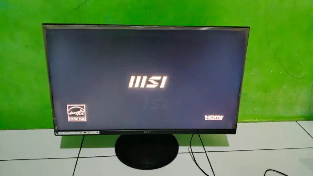 MSI PRO MP245V 24 Inch FHD 100Hz Monitor Gaming Kerja Bekas Mulus