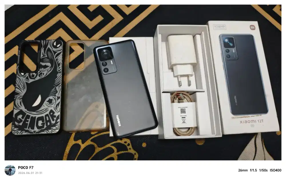 Xiaomi 12T Fullset Mulus!!!
