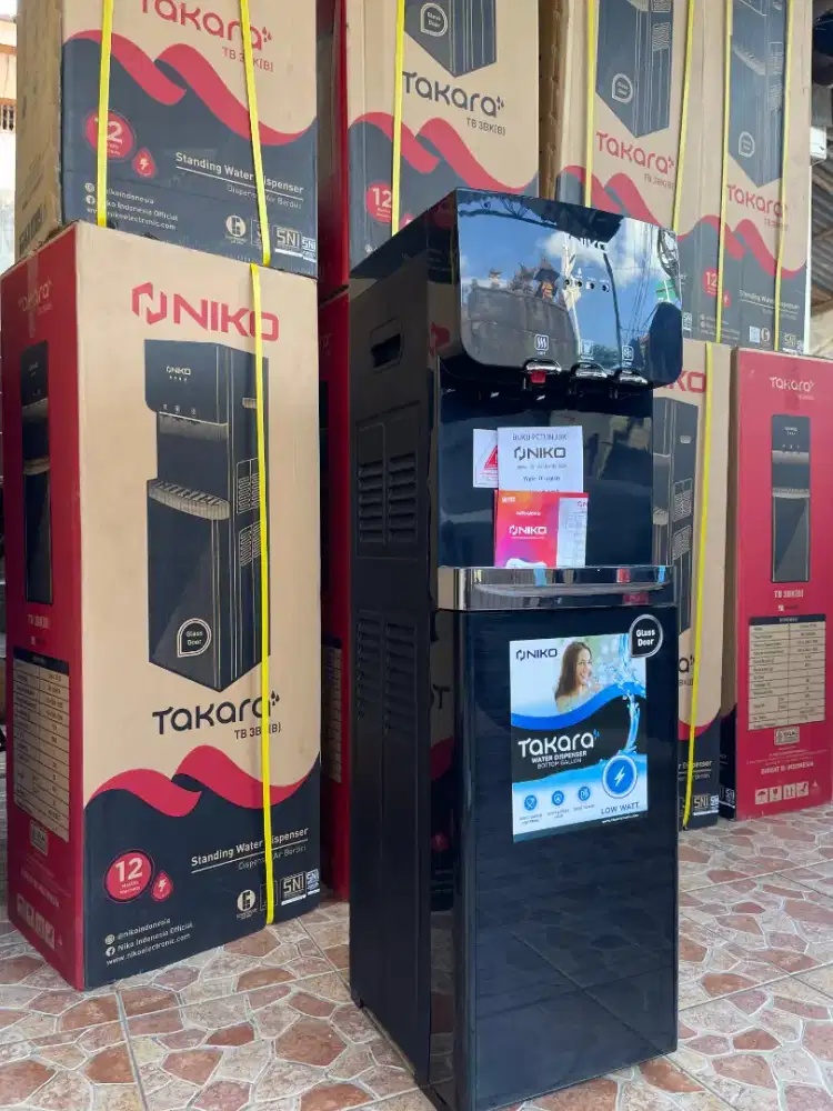 Water dispenser galon bawah tipe 3 in 1 baru merk NIKO TAKARA