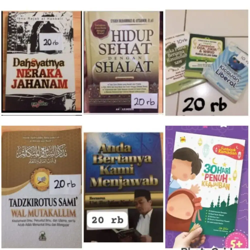 Buku-buku islami koleksi pribadi