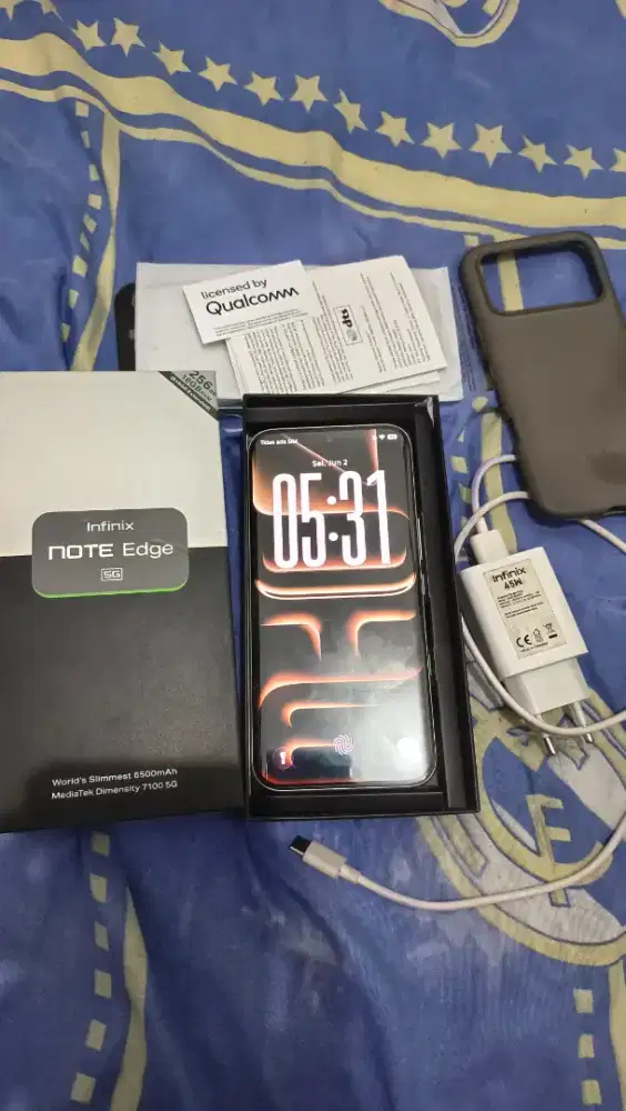 Infinix Note Edge 5G Fullset Like New