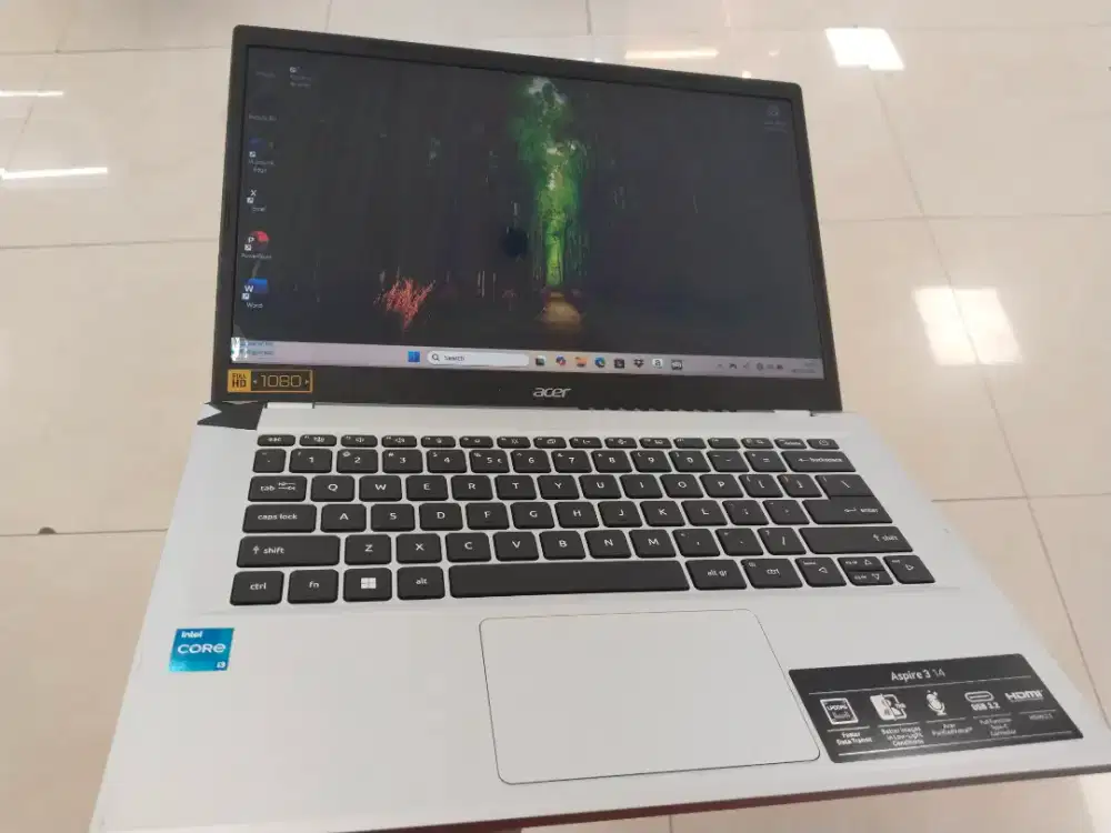 Dijual laptop Acer Aspire A314-36M Intel Core i3 N305 Ram 8GB SSD 512G