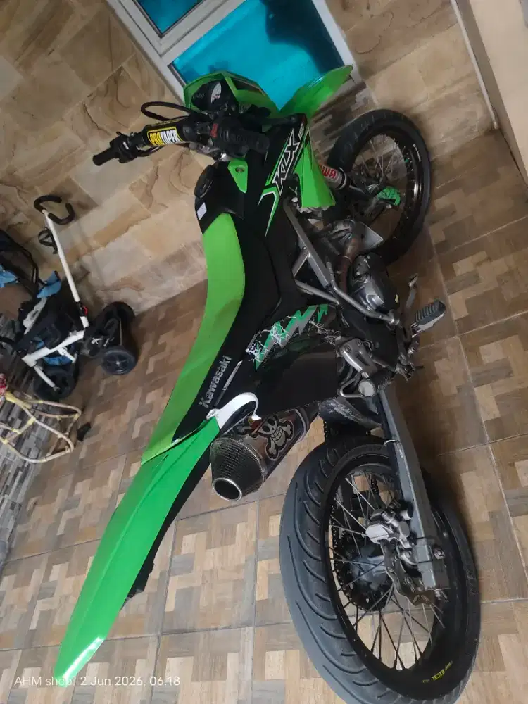 Di jual KLX BF 2017 mesin standar harian bekas trabas