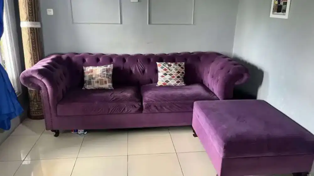 Sofa jumbo panjang 280 lebar 100