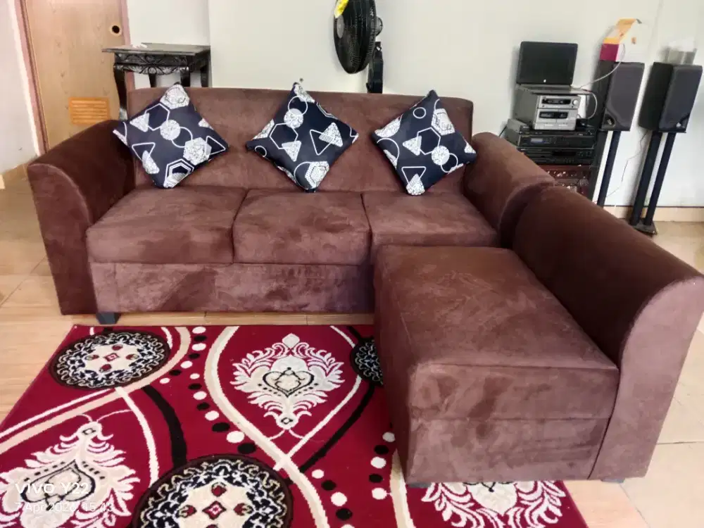 Sofa L NEW harga SECOND