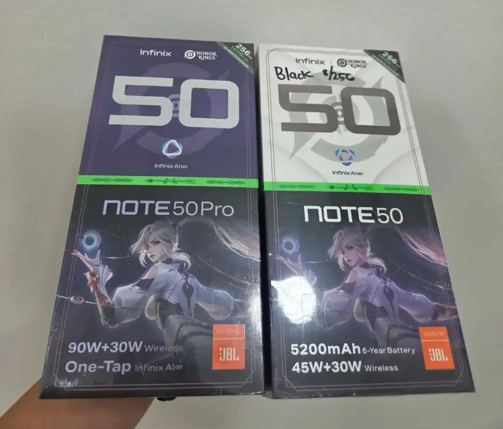 Infinix Note 50 NEW 8GB 256GB Garansi Resmi