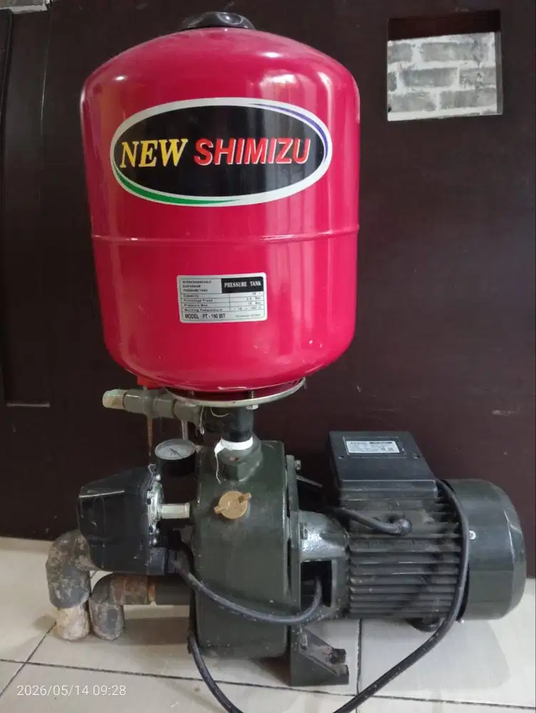 JUAL CEPAT DAN MURAH! Pompa Air Shimizu PC-503 BIT + Pressure Tank 19L