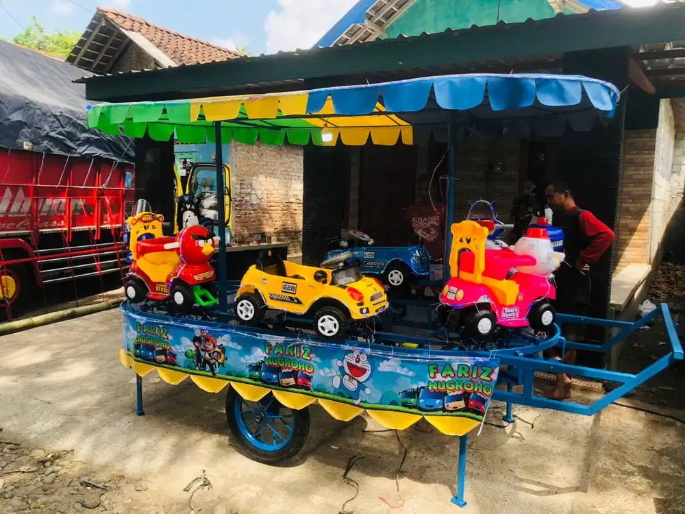 Kereta Panggung BBC Non Bordes AKI 6 Gerbong