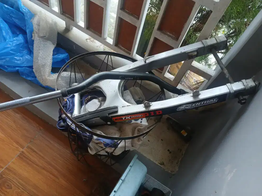 Arm trail klx dan stang trail fatbar