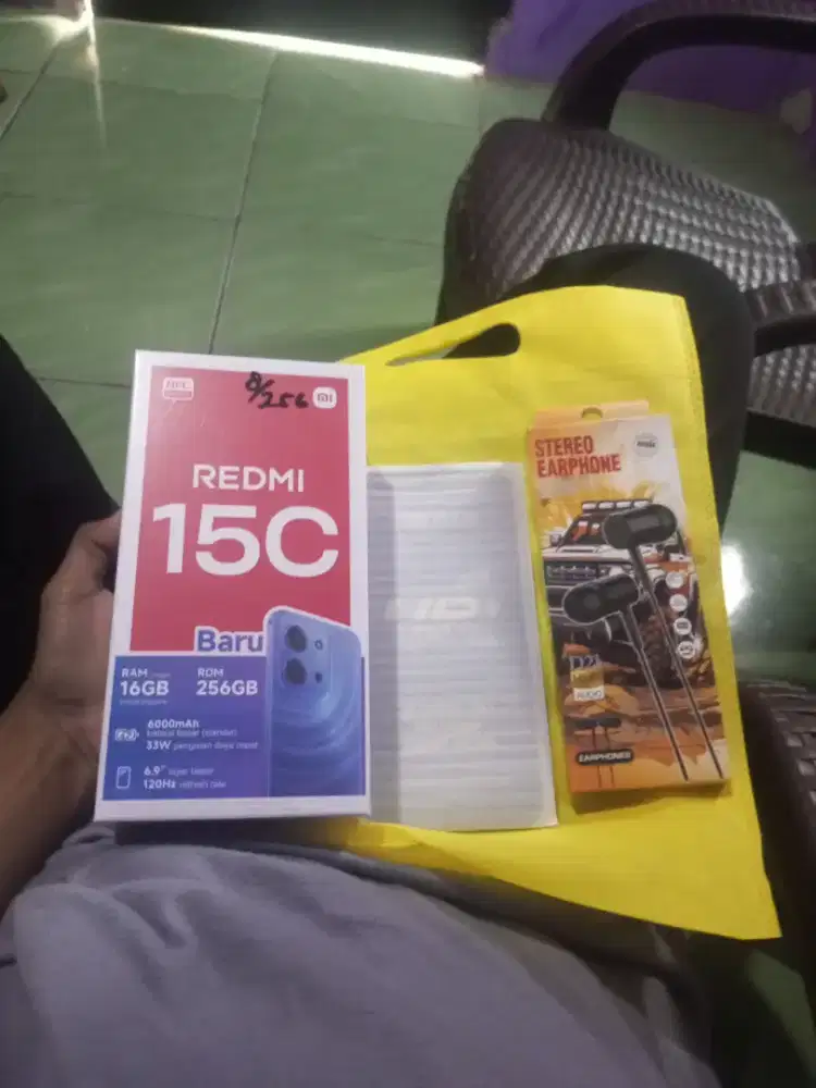 Dijual hp baru Xiaomi Redmi 15C