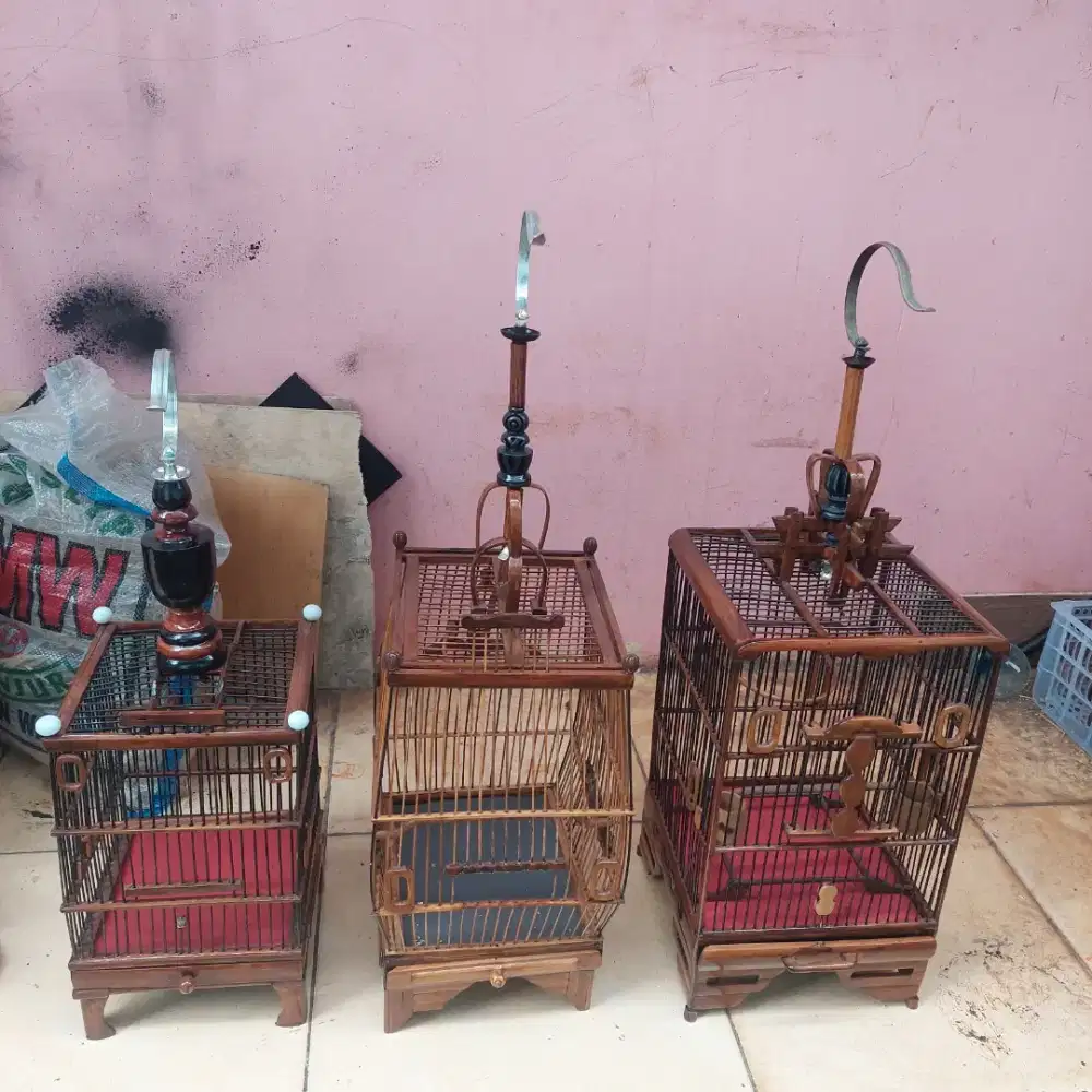 Sangkar burung kecil classic costum 200-300