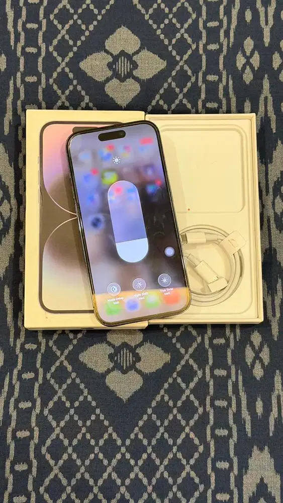 Iphone 14 Pro 256GB Purple Terdaftar Mulus Lengkap