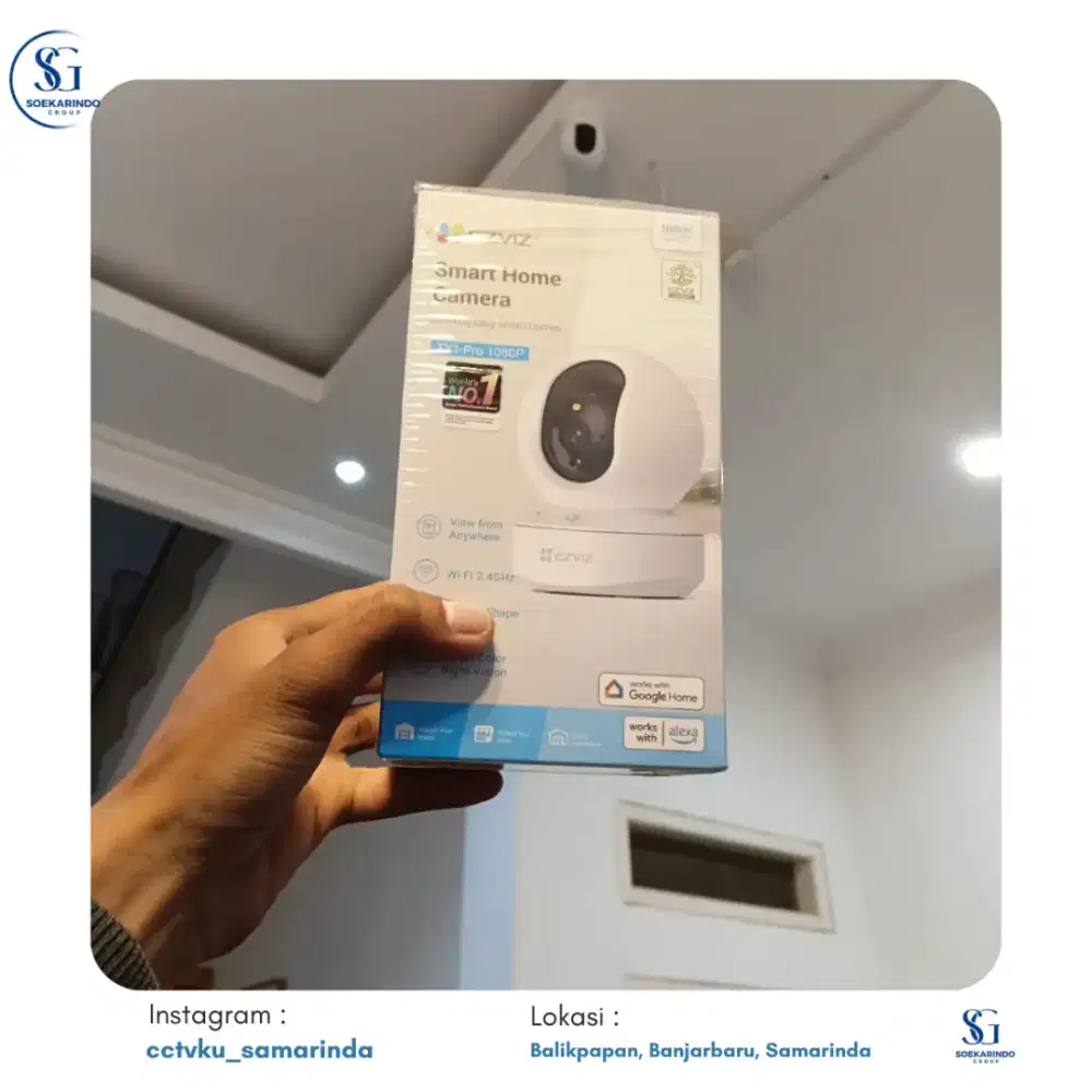 Smart CCTV pantau rumah anda melalui HP saja