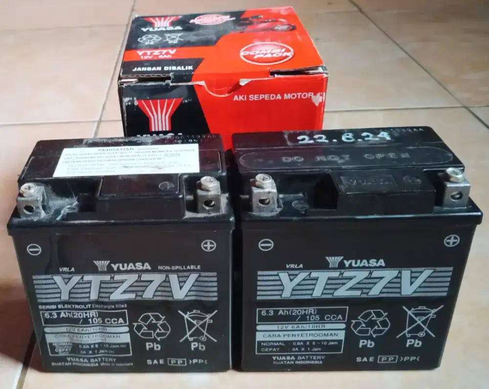 Aki Kering Yuasa YTZ7V