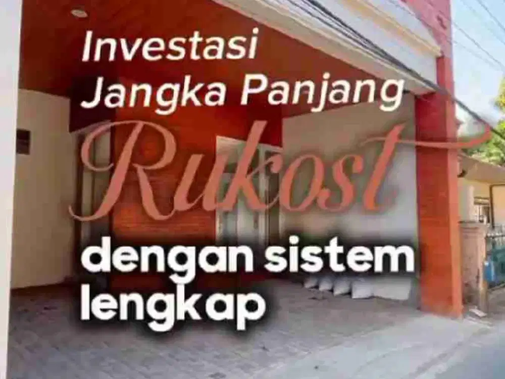 DIJUAL RUMAH KOS BARU GRESS 10 KAMAR SIAP HUNI FULL FURNISHED AREA MERJOSARI KOTA MALANG DEKAT KAMPUS UIN, UB, POLINEMA.